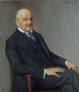 Alfred Lichtwarkin (1852-1914) muotokuva 1912